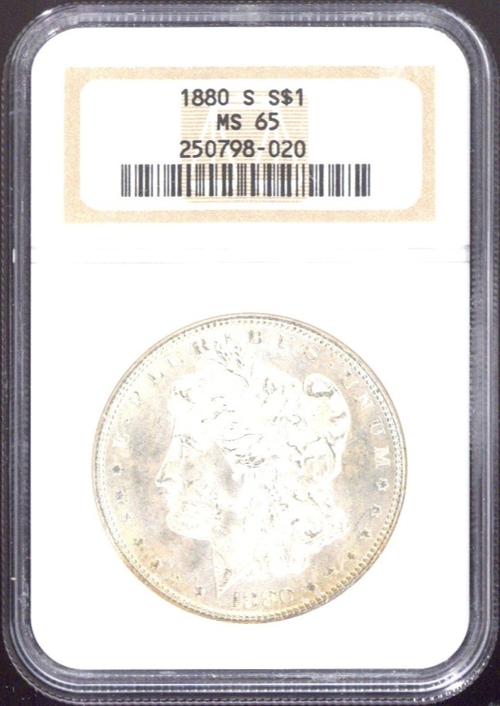 1880-S One Dollar NGC MS65 1880-S One Dollar NGC MS65